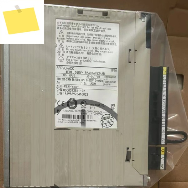 SGDV-1R6A01AY834AB 신품 서보 드라이브 정품, SGDV 제품 이미지