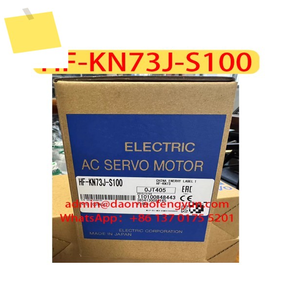 HF-KN73J-S100 신품 서보 모터 오리지널 정품, , HF S100 제품 이미지