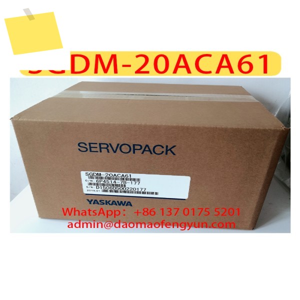 신품 SGDM-20ACA61 서보 드라이브 정품, SGDM 제품 이미지