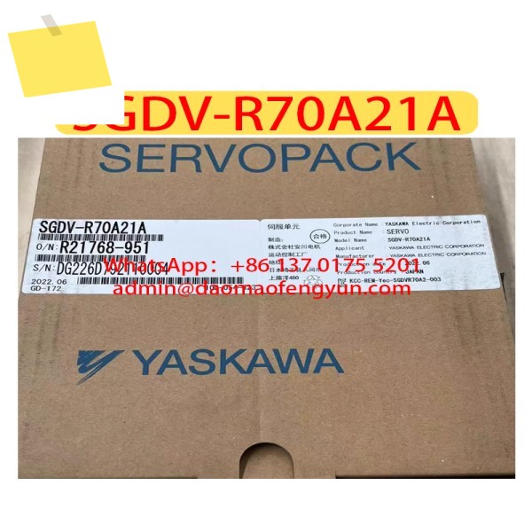SGDV-R70A21A 신품 서보 드라이브 SGDV 제품 이미지