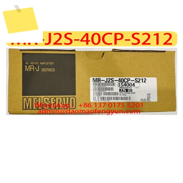 MR-J2S-40CP-S212 신품 서보 드라이브 MR J2S 40CP S212 제품 이미지