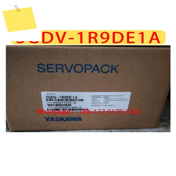정품 오리지널 SGDV-1R9DE1A 신품 서보 드라이브 , SGDV 제품 이미지