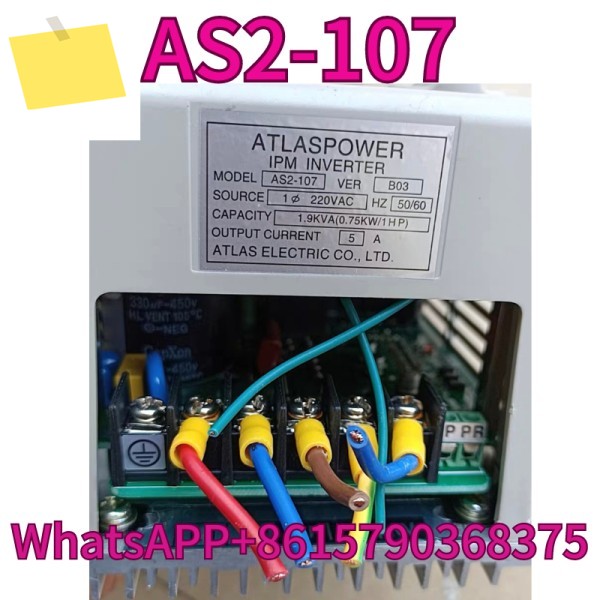 중고 주파수 변환기 AS2-IPM 0.75KW 220V 테스트 OK 제품 이미지