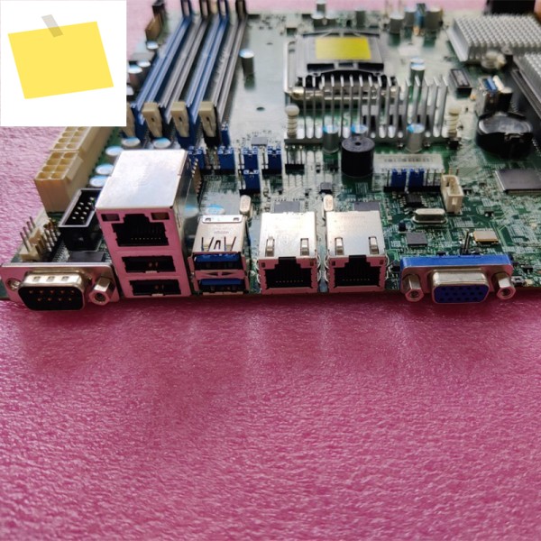 서버 마이크로-ATX 마더보드 LGA1151 C232 칩셋은 E3-1200 v6v5 7세대6세대 i3 시리즈 X11SSL-CF를 지원하며 완벽하게 작동합니다. 제품 이미지