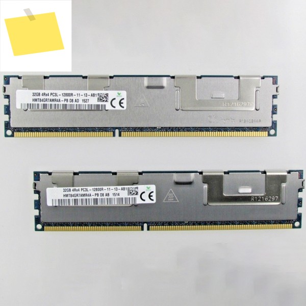 1PCS X3850 X6 32GB DDR3L 4RX4 1600 ECC REG 메모리 제품 이미지