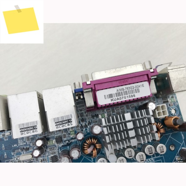 어드밴텍 산업용 마더보드는 듀얼 네트워크 카드 DDR2 775 4채널 AIMB-763 지원합니다 제품 이미지