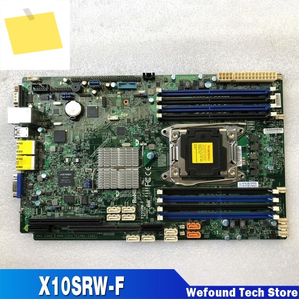 슈퍼마이크로 제온 프로세서 E5-2600E5-1600 v4v3 LGA 2011 X10SRW-F용 서버 마더보드 완벽한 작동 제품 이미지