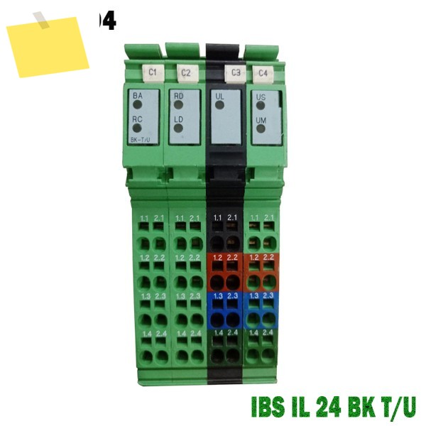 Phoenix Work Good IBS IL 24 BK TU 2742094용 버스 커플러용 제품 이미지
