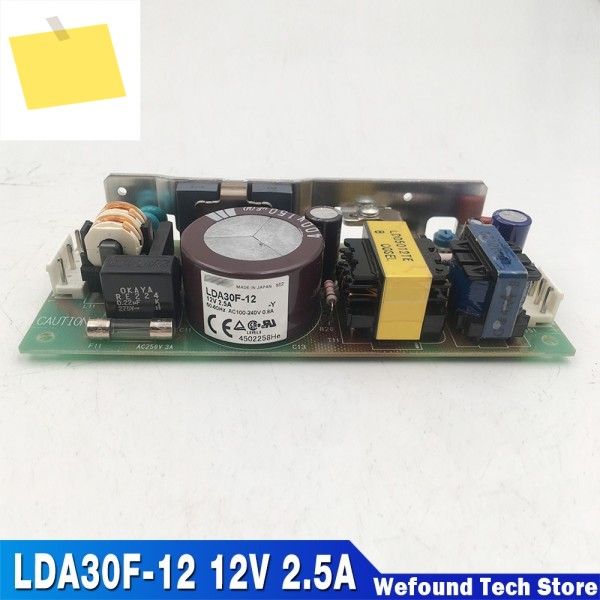 Cosel 전원 공급 장치 50-60Hz AC100-240V 0.8A용 LDA30F-12 12V 2.5A 제품 이미지