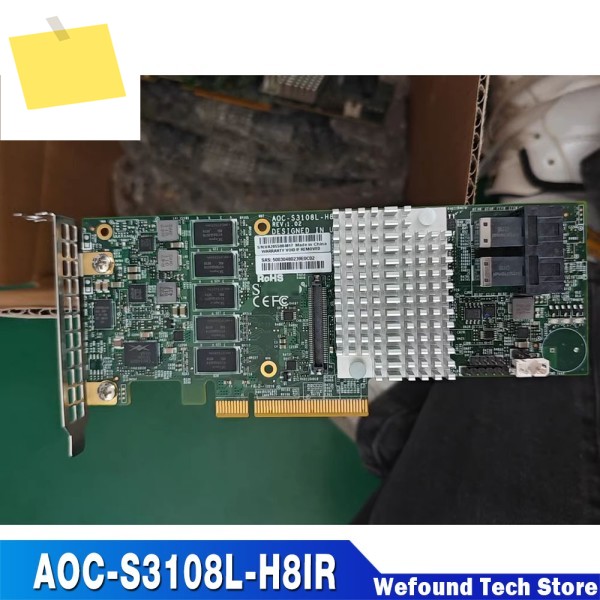 슈퍼마이크로 어레이 카드 AOC-S3108L-H8IR 제품 이미지