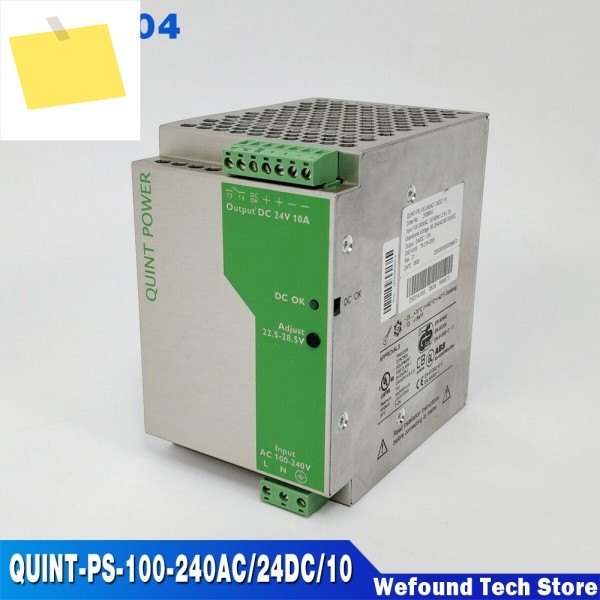 QUINT POWER 24VDC10A 스위칭 전원 공급 장치 2938604 QUINT-PS-100-240AC24DC10 제품 이미지