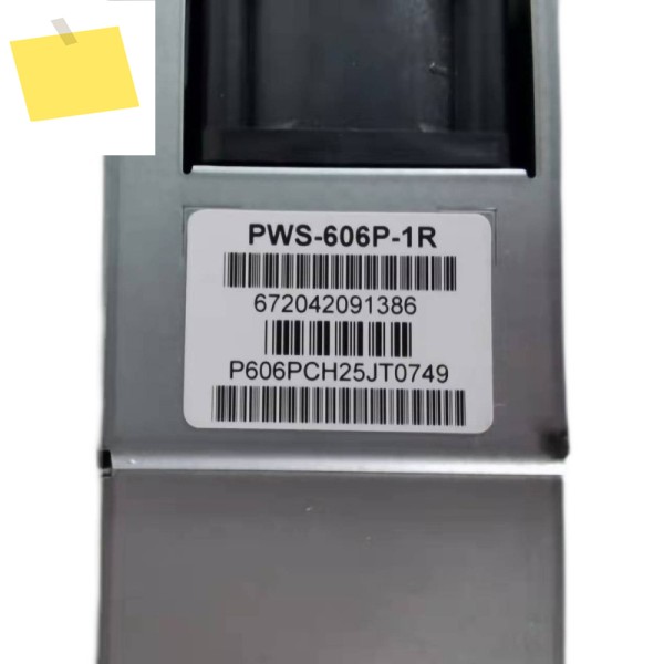 Supermicro 중복 PC 전원 공급 장치 용 PWS-606P-1R 600W 원본 AC DC 완벽한 테스트 제품 이미지