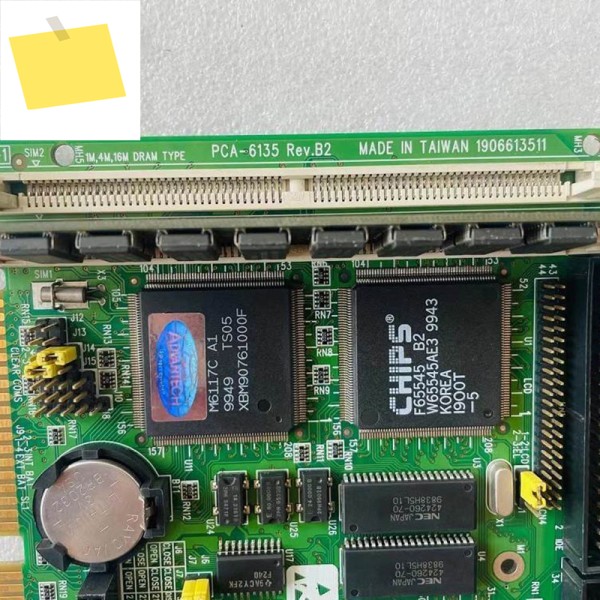 어드밴텍 PCA-6135 Rev.B2 산업용 컴퓨터 마더보드 통합 CPU 고품질 완전 테스트 완료 제품 이미지