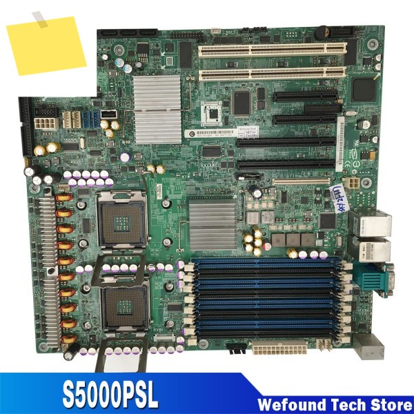 Intel 771 E5110X2용 서버 마더보드 완전히 테스트된 S5000PSL 제품 이미지