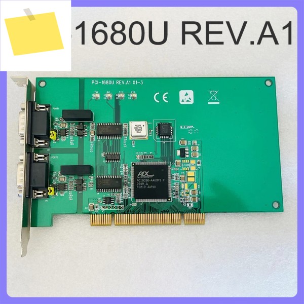 절연 보호 기능이 있는 어드밴텍 듀얼 포트 CAN 범용 통신 카드용 데이터 캡처 PCI-1680U REV.A1 제품 이미지