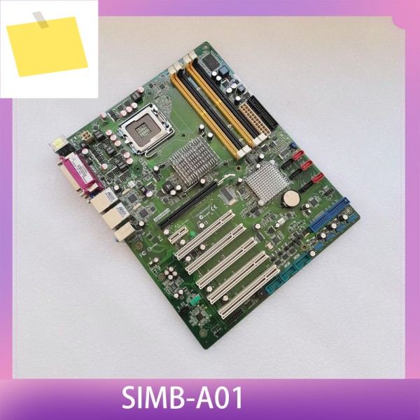 ATX 산업용 제어 마더보드 듀얼 네트워크 포트 775 핀 Advantech SIMB-A01 제품 이미지