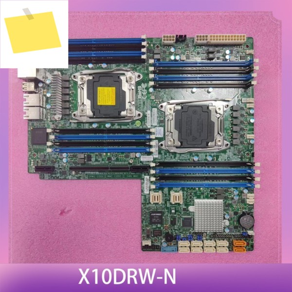 슈퍼마이크로 마더보드 X10DRW-N용 Xeon 프로세서 E5-2600 v4v3 제품군 i350-AM2 듀얼 포트 GbE LAN 2011 제품 이미지