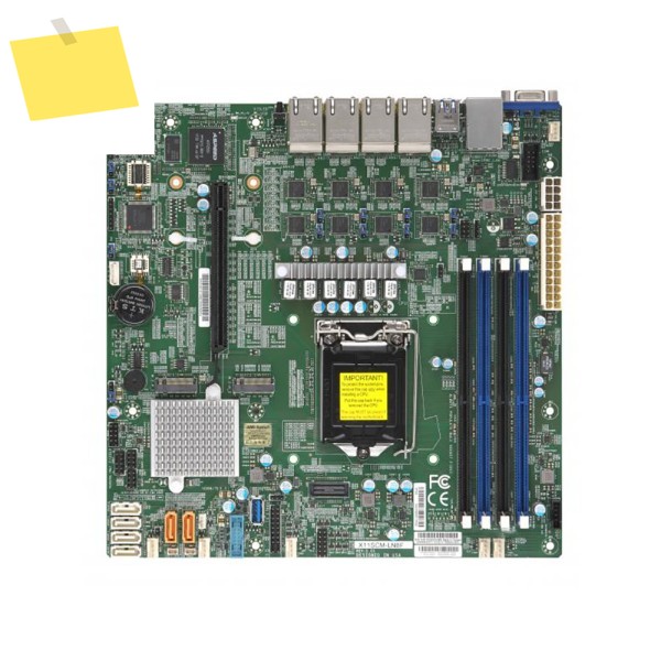 8세대9세대 코어 i3 Xeon E-21002200 프로세서 LGA1151 서버 마더보드 X11SCM-LN8F 제품 이미지