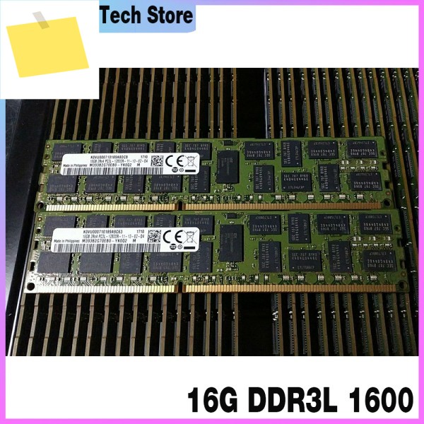 1개 M393B2G70EB0-YK0Q2 16GB 2RX4 PC3L-12800R ECC 서버 메모리 DDR3L 제품 이미지