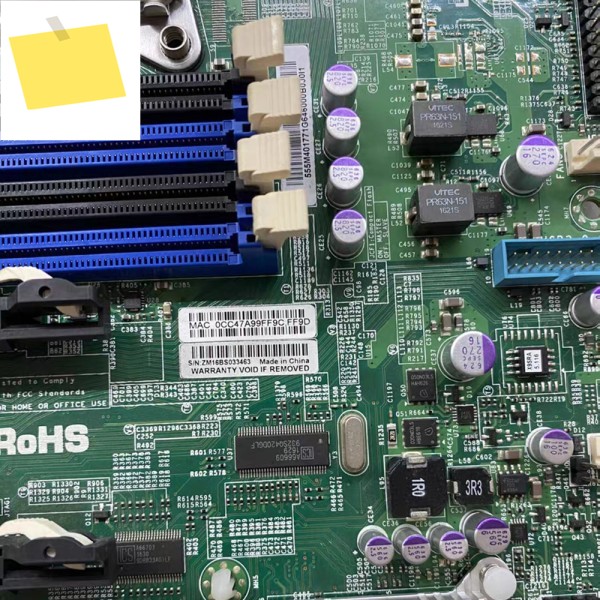 Supermicro X9SRA LGA2011 단일 워크스테이션 마더보드의 경우 2600V2를 지원합니다. 제품 이미지