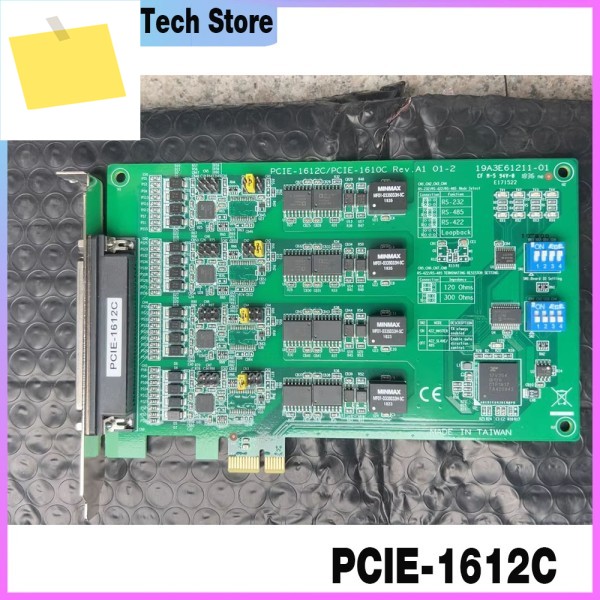 어드밴텍 직렬 포트 통신 확장 카드용 PCIE-1612C RS-232422485 Rev.A1 제품 이미지