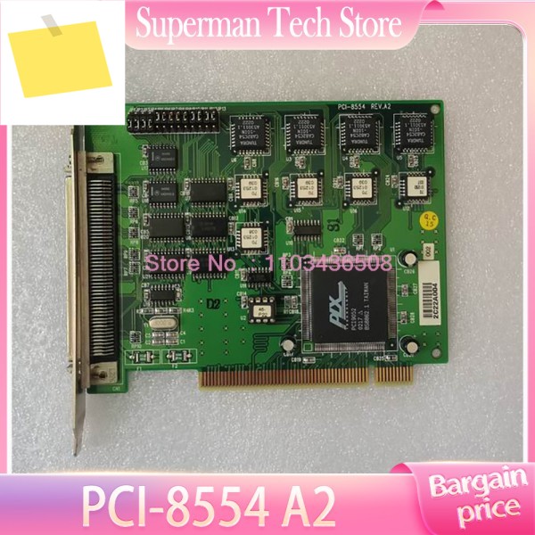 ADLINK PCI-8554 A2 10채널 범용 타이머카운터 및 데이터 수집 카드 스위치 제어 신호 센서 제품 이미지