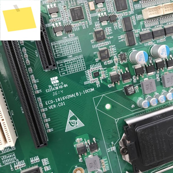 ECO-1816V2NAB-6COM VER:C01 5PCI 슬롯 산업용 제어 마더보드 제품 이미지