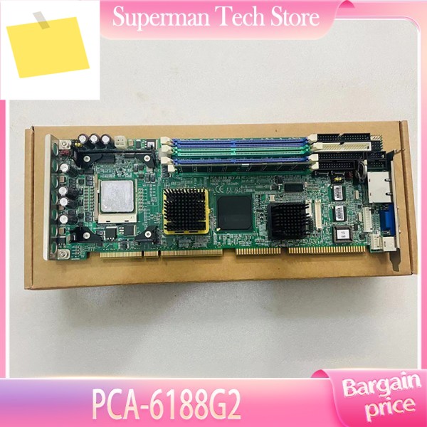 ADVANTECH 산업용 컴퓨터 마더보드 듀얼 네트워크 포트 PCA-6188G2용 REV.A1 오리지널 제품 이미지