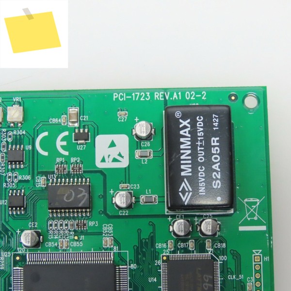 Advantech 16비트 8채널 아날로그 출력 카드 데이터 캡처 PCI-1723 REV.A1 제품 이미지