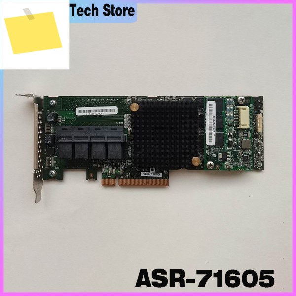 ASR-71605 1G HBA 패스스루 어레이 카드 6Gs 4포트 확장32개 디스크 슬롯 포함 제품 이미지