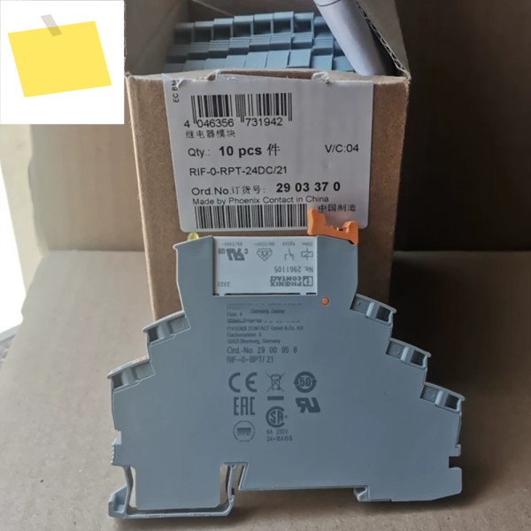 10개 RIF-0-RPT-24DC21 2961105 릴레이 NO.2900958 2903370 제품 이미지