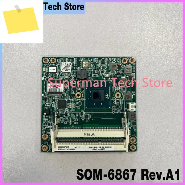 어드밴텍 SOM-6867AC-S9A1E 산업용 컴퓨터 마더보드 Rev.A1용 제품 이미지