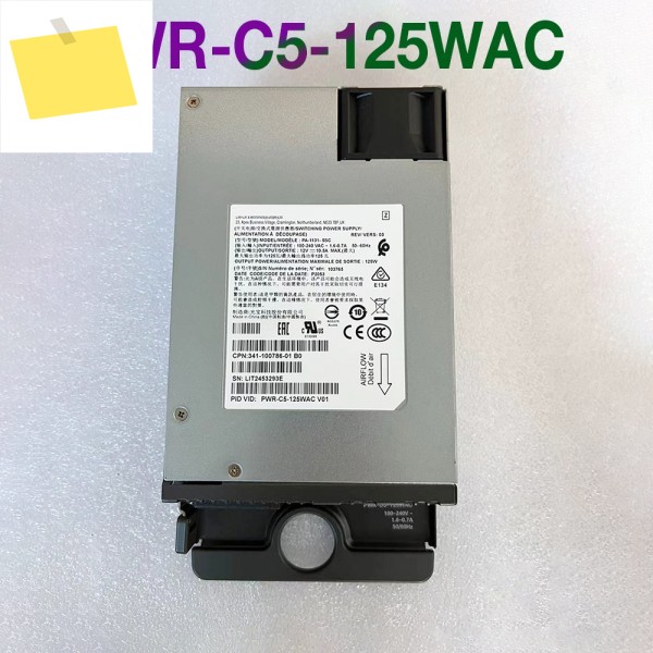 PWR-C5-125WAC 341-100786-01 9200 스위치 전원 모듈 제품 이미지