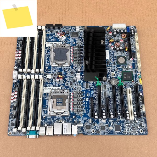 HP Z800용 워크스테이션 마더보드 591182-001 460838-002 55 시리즈 -56 CPU 지원 REV 1.02 제품 이미지