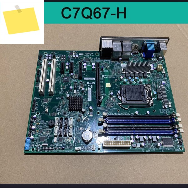 데스크탑 마더보드 2세대 i3 i5 i7 시리즈 LGA1155 DDR3-1333MHz C7Q67-H 제품 이미지