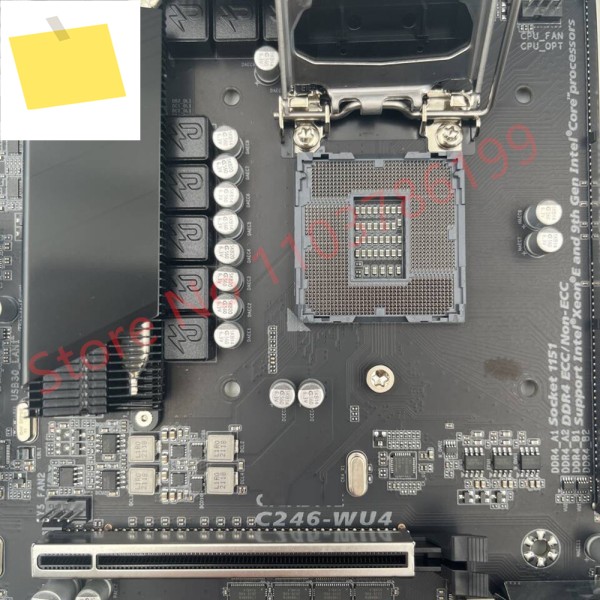 고품질 마더보드 LGA 1151 지원 i7-9700k 9900 C246-WU4 제품 이미지