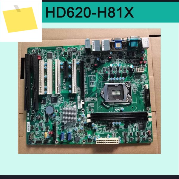산업용 장비 마더보드 플랫폼 1150에는 두 개의 ISA 슬롯이 있습니다. HD620-H81X 제품 이미지