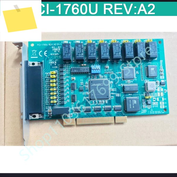 8채널 릴레이 출력 및 절연 디지털 입력 카드 PCI-1760U REV:A2 제품 이미지