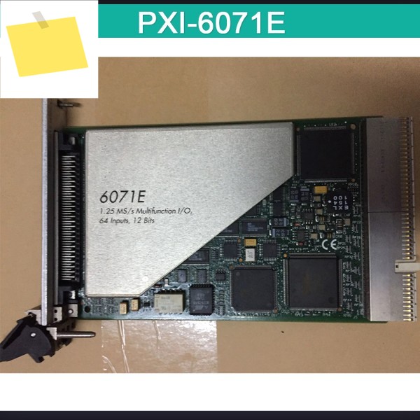12비트 64채널 아날로그 입력 다기능 수집 카드 PXI-6071E 제품 이미지