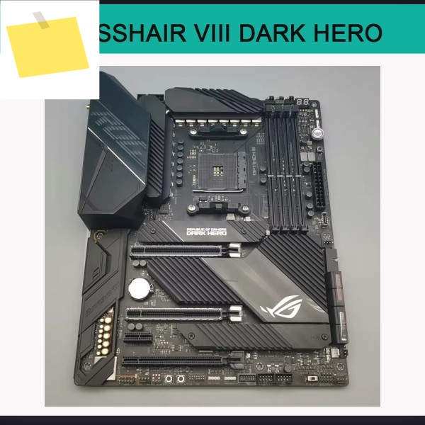 C8DH 디아블로 보드 X570 칩셋 상단 CROSSHAIR VIII DARK HERO 제품 이미지