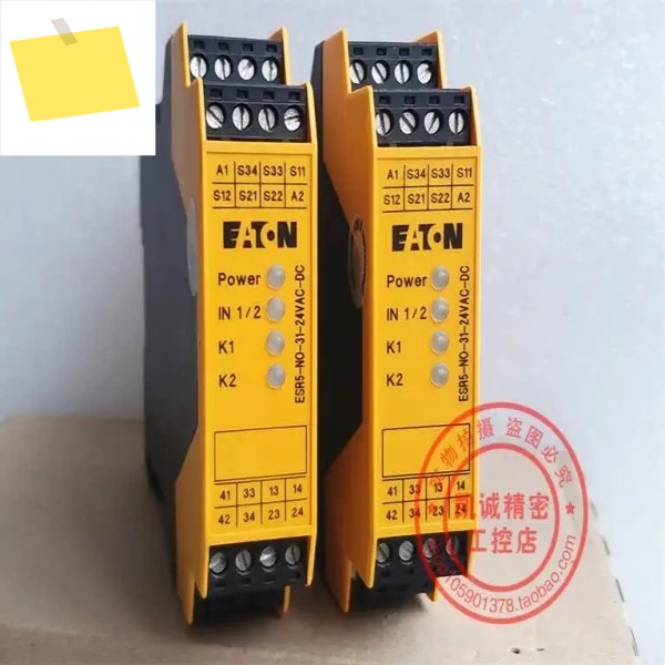 2025.4수입 Eaton MOELLER 안전 릴레이 ESR5-NO-31-24VAC-DC . 제품 이미지