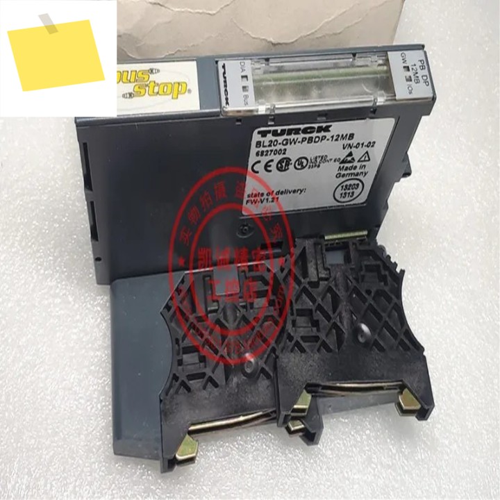 2025.4브랜드의 신품 TURCK 제어 모듈 BL20-GW-PBDP-12MB 6827002 제품 이미지