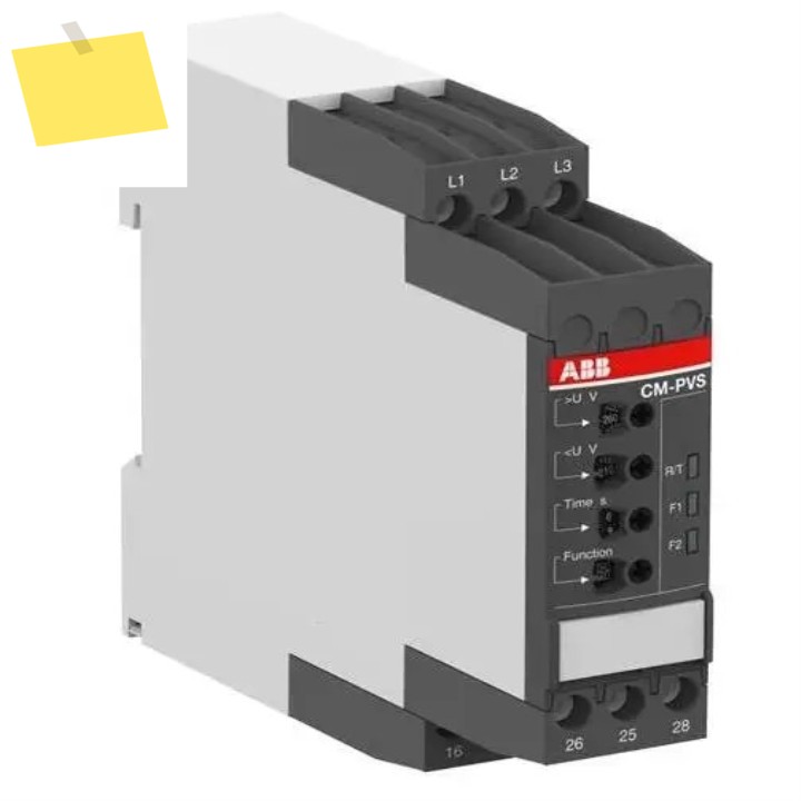 2025.4기존 ABB 3상 모니터 CM-PVS.41P, 3X300-500VAC, 1X2CO 제품 이미지