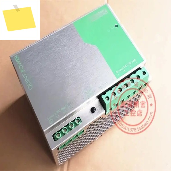 2025.4Phoenix QUINT-PS-3X400-500AC24DC20 제품 번호 2938727 전원 모듈 제품 이미지