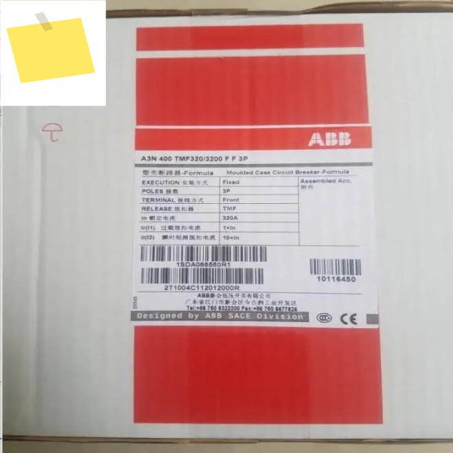 2025.4기존 ABB 성형 케이스 회로 차단기 A3N400 TMF3203200 FF 3P 제품 이미지