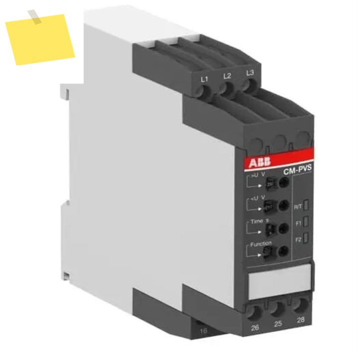 2025.4기존 ABB 3상 모니터링 릴레이 CM-PVS.81S 3x200-400VAC, 5060Hz 제품 이미지