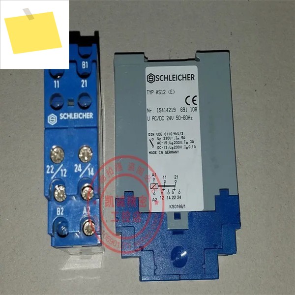 2025.4SCHLEICHER 안전 릴레이 KS12 E 15414219 691 108 제품 이미지