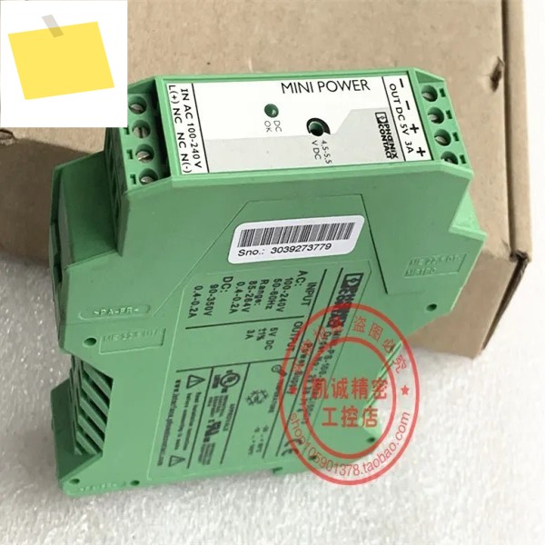 2025. 42938714 기존 Phoenix 스위치 전원 공급 장치 MINI-PS-100-240AC5DC3 제품 이미지