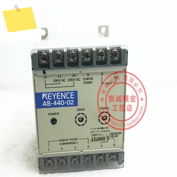 2025.4기존 KEYENCE 와전류 변위 센서 컨트롤러 AS-440-02 제품 이미지