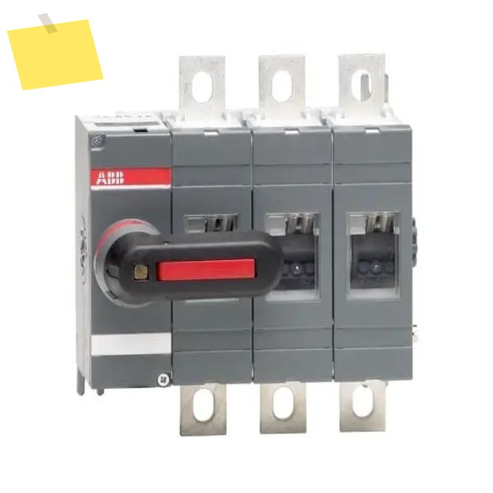 2025.4원래 ABB 캐비닛 작동 절연 스위치 OT250E03K 250A 3P 제품 이미지